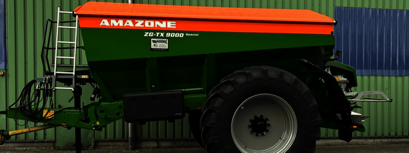 Neuer Großflächenstreuer