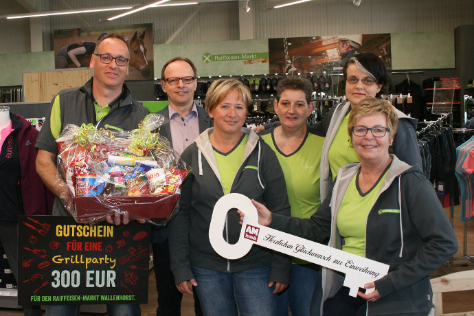 Große Neueröffnung des Raiffeisen-Marktes Wallenhorst