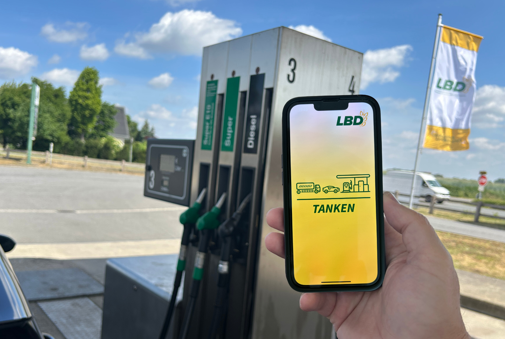 Die neue LBD Tanken App ist da!